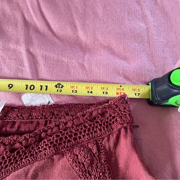 NWT Free People Neptunes Net Crochet Flare Pants sz 12 - Picture 14 of 14